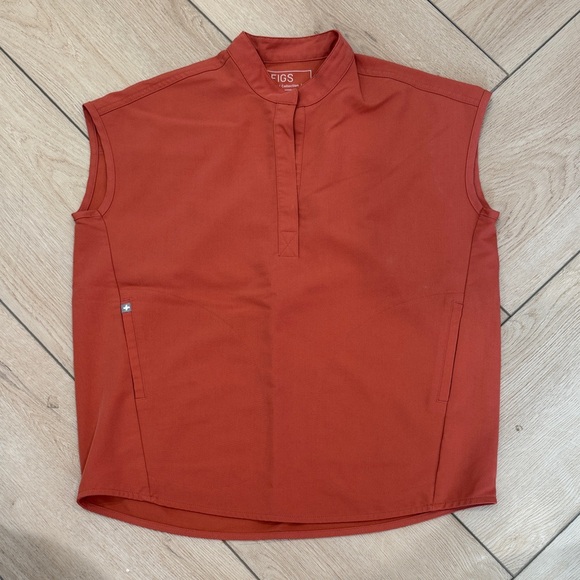 Figs Women's Jogger Set - Terracotta - Picture 4 of 6